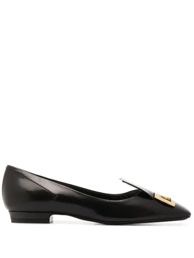 Givenchy Double G Mystic Loafers In Black