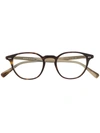 Oliver Peoples Emerson Glasses In Brown