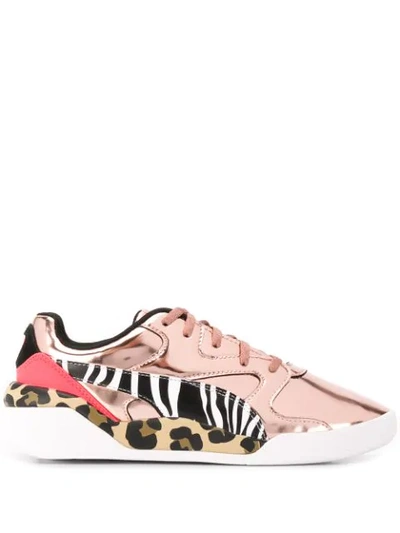 Puma X Sophia Webster Animal Panel Trainers In Pink
