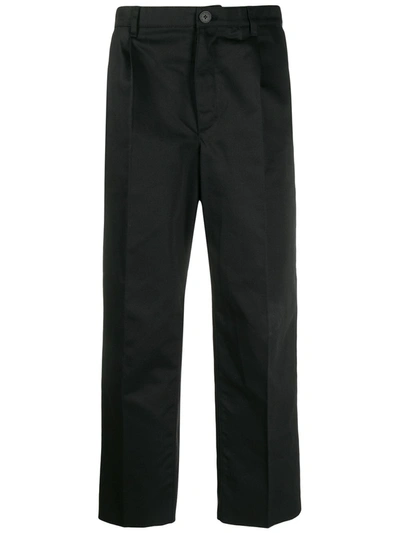 Givenchy Cropped Tailored Chinos In Black