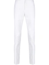 Dondup Slim-fit Tailored Trousers In White