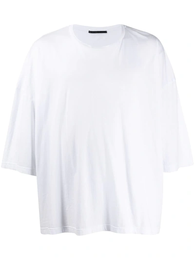 Haider Ackermann Loose-fit Plain T-shirt In White