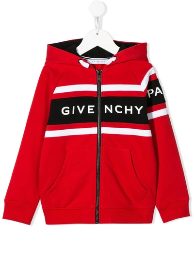 Givenchy Kids Jacket For Boys In Red