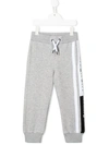 Givenchy Kids' Logo Jersey Trackpants In Girgio