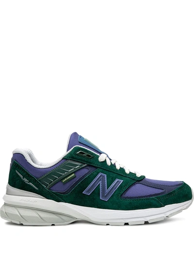 New Balance X Aime Leon Dore 990 V5 Trainers In Green