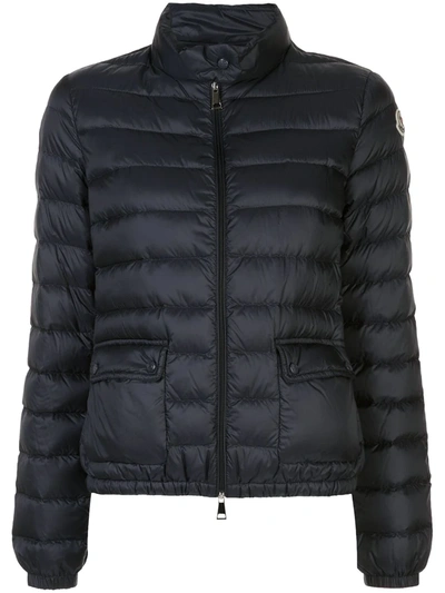 Moncler Lans Quilted Shell Down Jacket In Blue | ModeSens