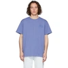 Jw Anderson Logo Embroidery Cotton Jersey T-shirt In Blue
