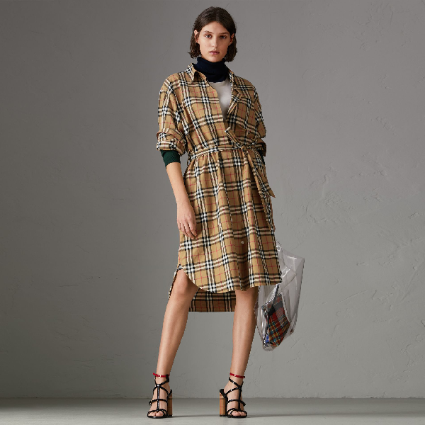 burberry tartan dress