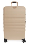 Beis 26-inch Rolling Spinner Suitcase In Beige