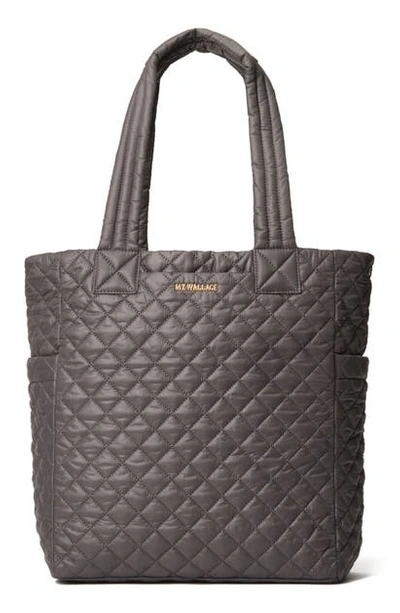 Mz Wallace Max Nylon Tote In Magnet/gold