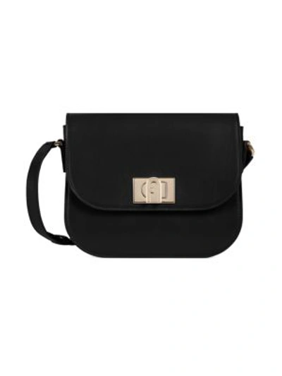 Furla Mini Bandolier Bag In Black