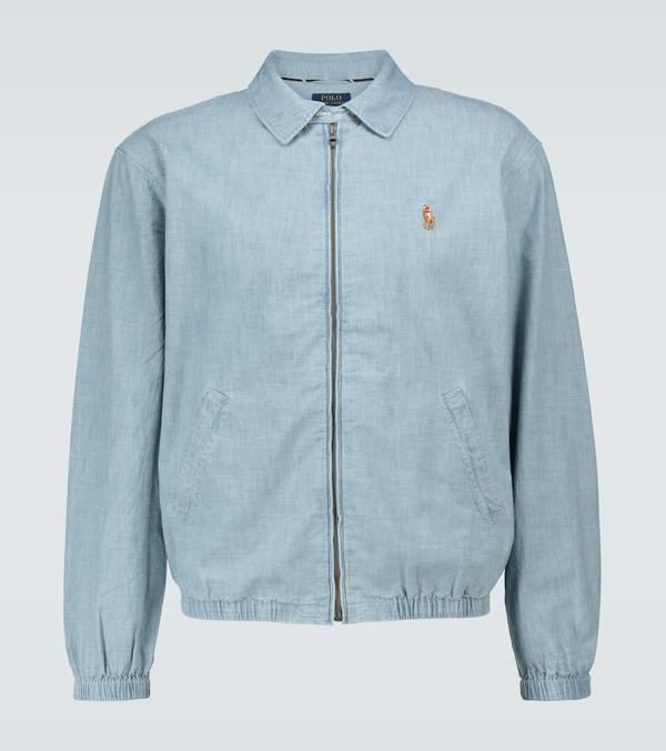 bayport chambray windbreaker