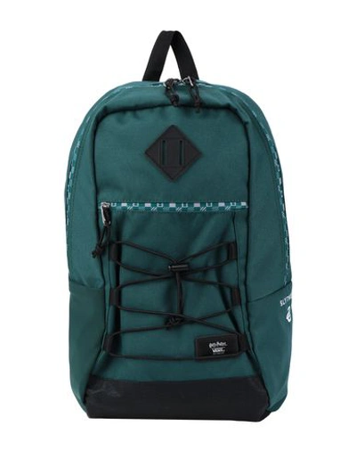 Vans Backpacks & Fanny Packs In Dark Green