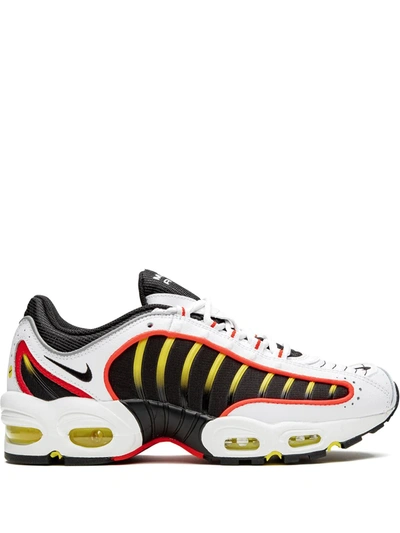 Nike Air Max Tailwind Iv "bright Crimson" Sneakers In White/black/bright Crimson