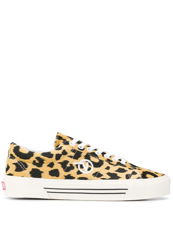 vans anaheim sid dx sneakers in leopard