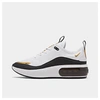 Nike White Black And Gold Air Max Dia Sneakers