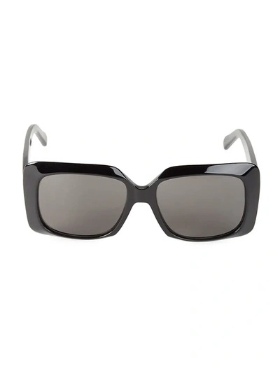 Celine Square Acetate Sunglasses In Black