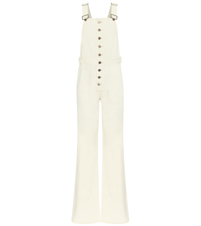 Citizens Of Humanity Faye Denim Dungarees In White