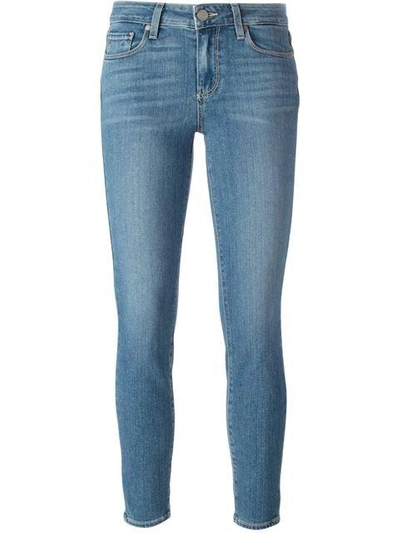 Paige 'verdugo Ankle Teagan' Skinny Jeans In Blue