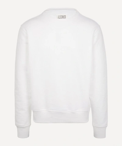 Maison Margiela Elbow Patch Sweatshirt In Off White