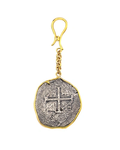 Jorge Adeler Men's 18k Gold Ancient Coin Key Chain In Yellow Gold