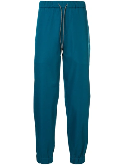 Shanghai Tang Technical Track Pants In Blue
