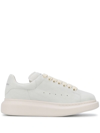 Alexander Mcqueen Oversized Low-top Sneakers In Grey