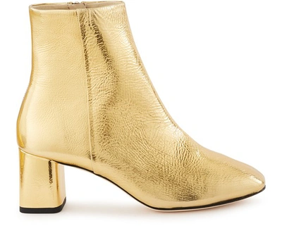 Repetto Siena Ankle Boots In Light Gold