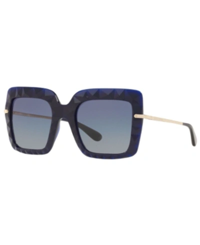 Dolce & Gabbana Dolce And Gabbana Woman  Dg6111 In Blue Gradient