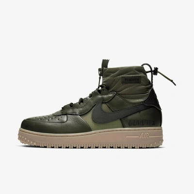 Nike Air Force 1 Gore-tex Waterproof Sneaker Boot In Olive