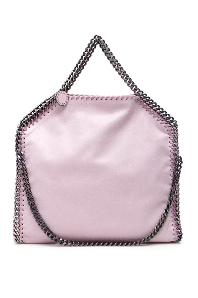 Stella Mccartney Falabella 3 Chain Bag In Purple,pink