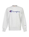 Champion Sweatshirt In Light Grey