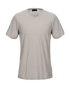 Roberto Collina T-shirts In Light Grey