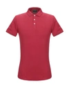 Emporio Armani Polo Shirts In Red