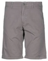 Woolrich Man Shorts & Bermuda Shorts Grey Size 30 Cotton