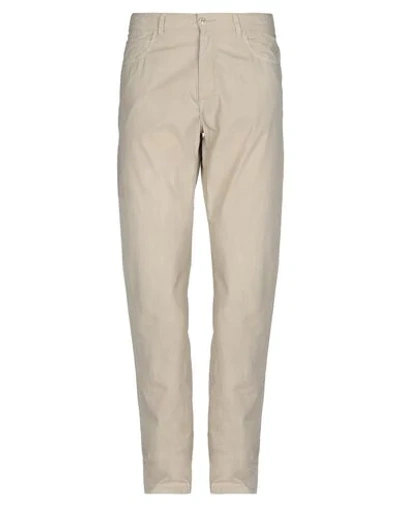 Trussardi Jeans Casual Pants In Beige