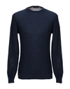 Roberto Collina Sweaters In Dark Blue