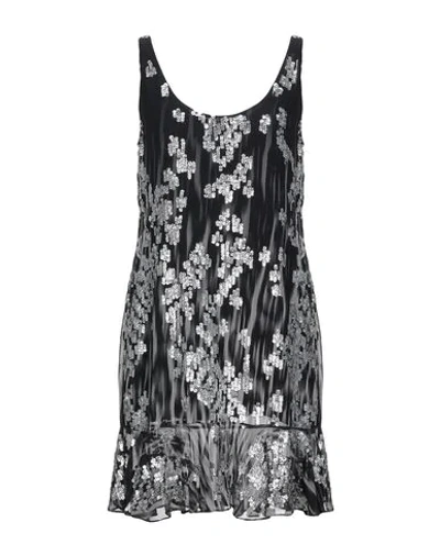 Just Cavalli Short Dresses In Black