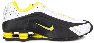 Pre-owned Nike Shox R4 Black Yellow In Black/dynamic Yellow-white | ModeSens