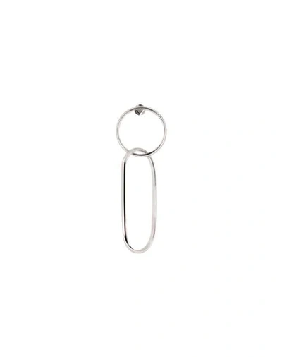 Mm6 Maison Margiela Earring In Silver