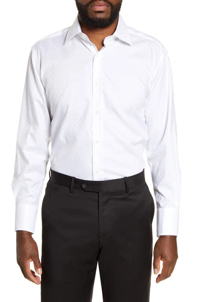 English Laundry Trim Fit Dress Shirt In White