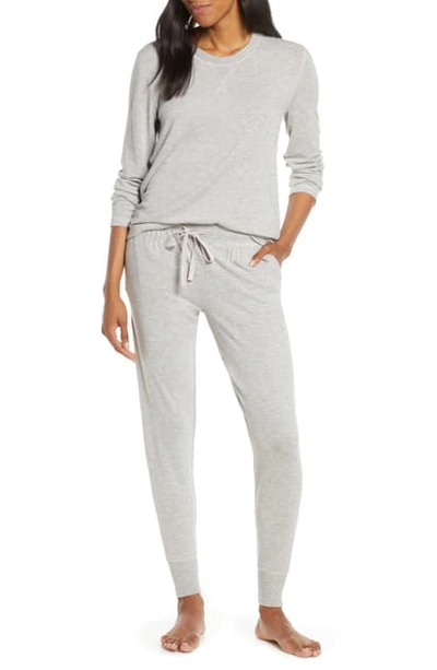 Papinelle Feather Soft Pajamas In Grey Marl