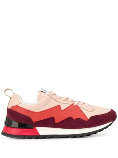 Mulberry My-1 Degrade Trainers In Red
