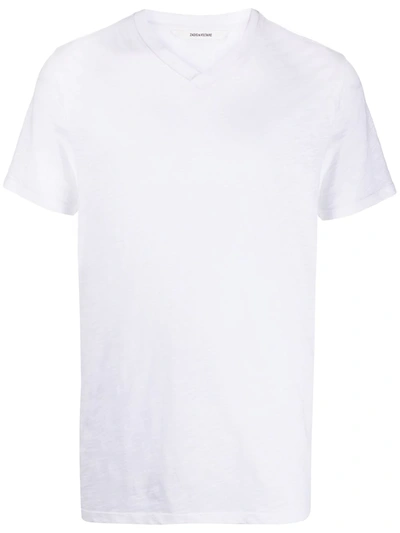 Zadig & Voltaire Terry Flamme T-shirt In White