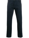 Dsquared2 Slim Fit Chinos In Blue