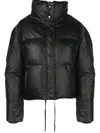 Apparis Camila Quilted Puffer Jacket In Black