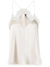Iro Lace-embroidered Camisole Top In Neutrals