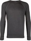 Drumohr Knitted Jumper In Grey