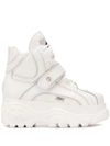 Buffalo Platform High-top Sneakers In White