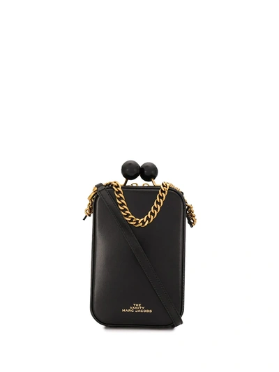 Marc Jacobs The Vanity Clutch In Black